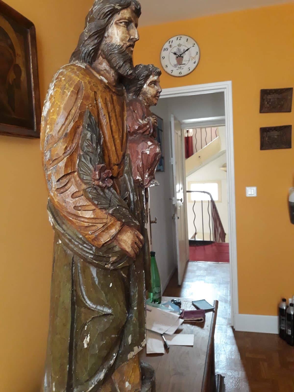 Sculpture restaurée par Émilie Merveilleux — 31